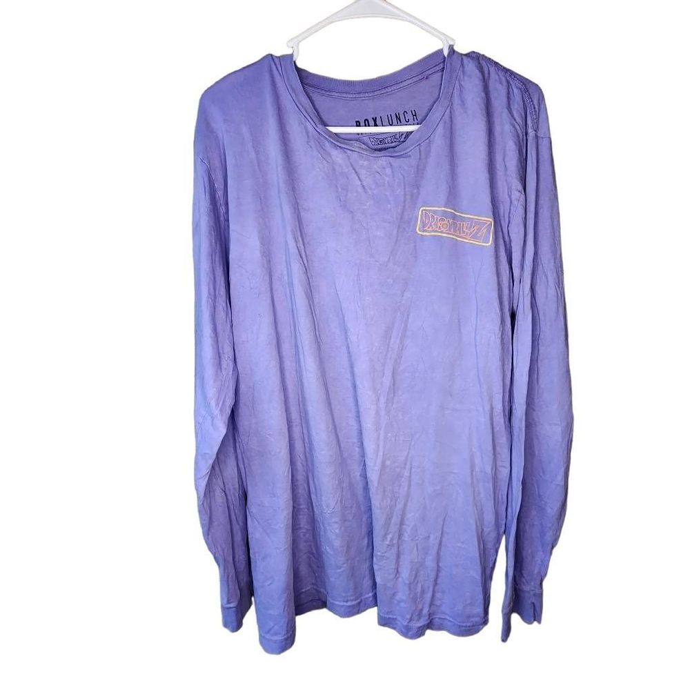 Mens Dragon Ball Z Double Sided Long Sleeves Shirt Size XL